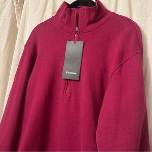 lululemon athletica Red Sweatshirt